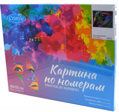 Картина по номерам «Глаз попугая» - Фото 1