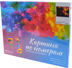 Картина по номерам «Пара на закате» - Фото 1