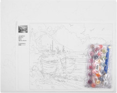 Картина по номерам «На берегу мечты» - Фото 2