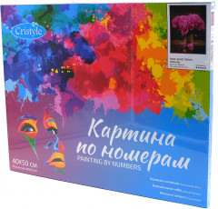 Картина по номерам «Букет ярких пионов» - Фото 1