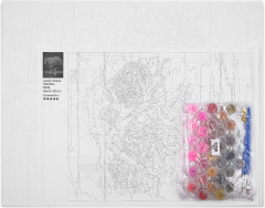 Картина по номерам «Букет ярких пионов» - Фото 2