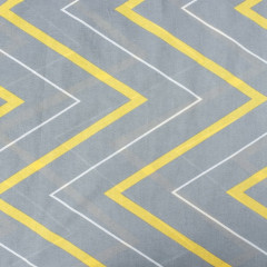 Комплект постельного белья «Жёлто-серые зигзаги» - Фото 2