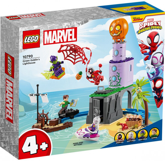 Конструктор LEGO® 10790 Команда паучка на маяке Зеленого Гоблина
