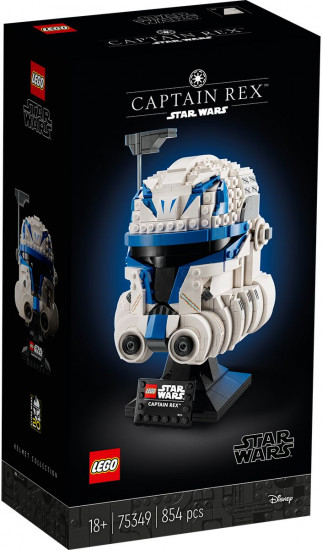 Конструктор LEGO® 75349 Шлем капитана Рекса