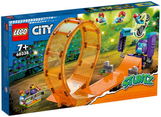 Конструктор LEGO® 60338 Трюковая петля Сокрушительный шимпанзе