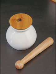 Ступка для специй с пестиком на подставке - Фото 4