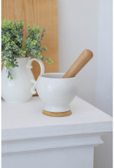 Ступка для специй с пестиком на подставке - Фото 6