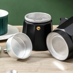 Кофеварка гейзерная «Alum black» - Фото 3