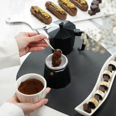 Кофеварка гейзерная «Alum black» - Фото 11