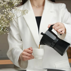 Кофеварка гейзерная «Alum black» - Фото 12