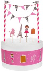 Набор для украшения торта «Париж» (дисметр 30 см) - Фото 1