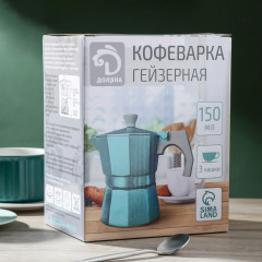 Кофеварка гейзерная «Azure» - Фото 6