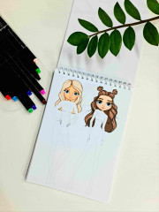 Скетчбук для девочек - Фото 2