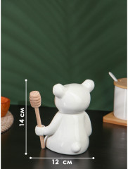 Ёмкость для мёда с ложкой «Мишка» - Фото 1