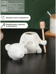 Ёмкость для мёда с ложкой «Мишка» - Фото 2