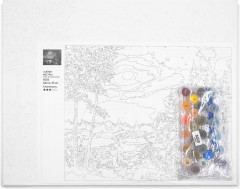 Картина по номерам «Шепот костра» - Фото 1