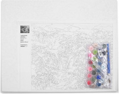 Картина по номерам «Цветущая Сакура» - Фото 2