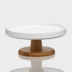 Подставка для десертов с крышкой-клош - Фото 4