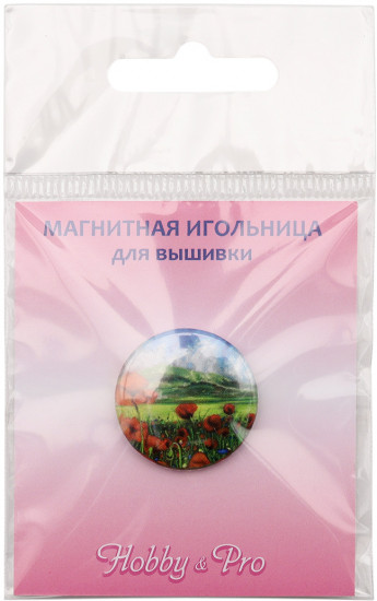 Игольница магнитная «Маковое поле»