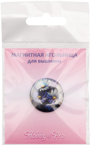 Игольница магнитная «Цветочный арт»