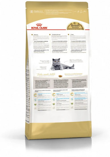 Корм для кошек породы британская короткошерстная