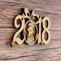 Магнит «2018» - Фото 1