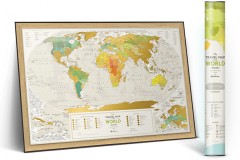 Карта Travel Map Geograghy World - Фото 2