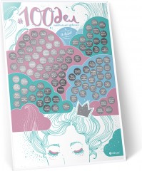 Постер интерактивный #100 дел TrueGirl edition - Фото 3