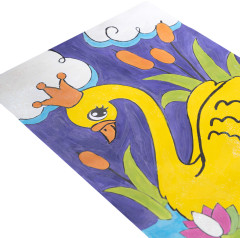 Набор для творчества. Раскраска с блестками «Лебедь» - Фото 6