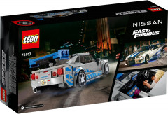 Конструктор Speed Champions 76917 Форсаж 2 Nissan Skyline GT-R (R34) - Фото 3