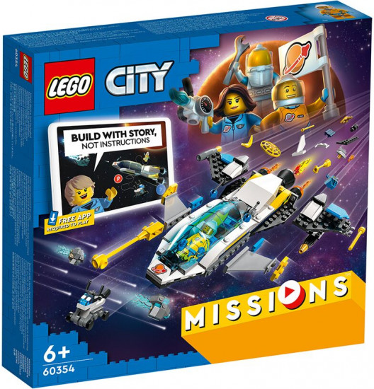 Конструктор LEGO® 60354 Космическая миссия для исследования Марса