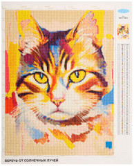 Мозаика алмазная «Солнечный кот» - Фото 1