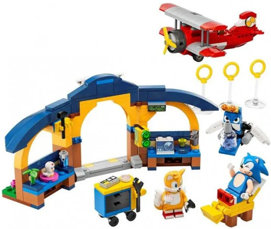 Конструктор LEGO® 76991 Мастерская Тейлза и cамолёт Торнадо
