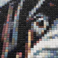 Мозаика алмазная «Щенок чёрного ротвейлера» - Фото 2