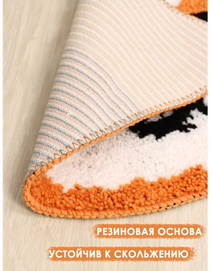 Коврик для ванной «Корги»