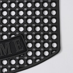 Коврик придверный ячеистый «Добро пожаловать» - Фото 3