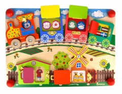 Бизиборд «Вагончики» - Фото 1