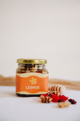 Мёд натуральный с добавлением орехов и ягод - Фото 1