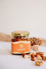 Мёд натуральный с добавлением орехов - Фото 1