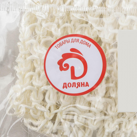 Мочалка-мешочек для вкладывания мыла