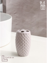 Набор аксессуаров для ванной комнаты «Рельеф» - Фото 4