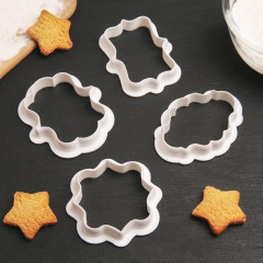 Набор выемок для марципана и теста «Рамки» - Фото 2