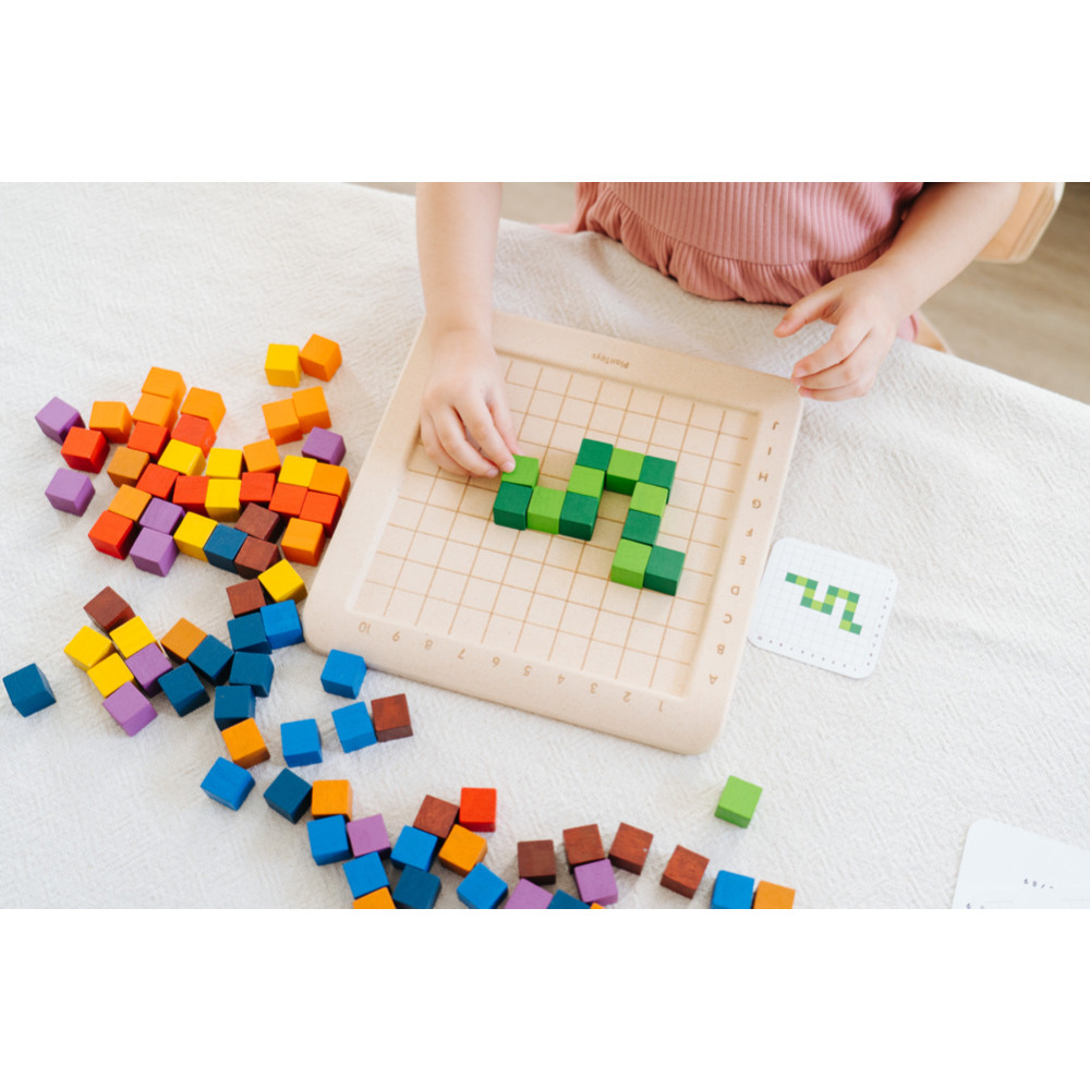 Набор кубиков «Счёты-мозаика» | Learning and education | Plan Toys | Фото 6