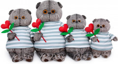 Игрушка мягкая «Басик с сердцем из фетра» - Фото 5