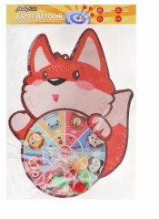 Дартс детский на липучках «Лисичка» - Фото 1