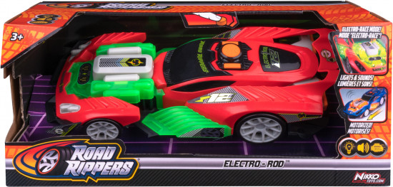Болид гоночный «Electro-Rod — Red #12»