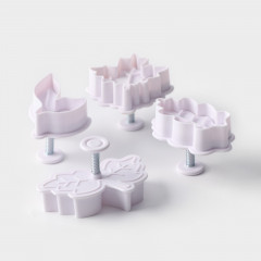 Набор плунжеров кондитерских «Листва» - Фото 4