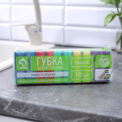 Набор губок бытовых с абразивом «Стандарт» - Фото 5