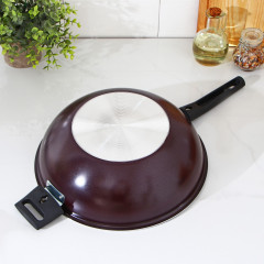 Сковорода-вок со съемными ручками «Хозяюшка» - Фото 2