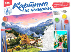 Картина по номерам «В городе мечты» - Фото 1